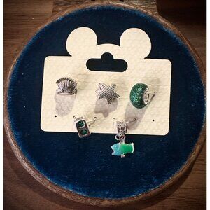 NWT Disney Parks The Little Mermaid Charm Set